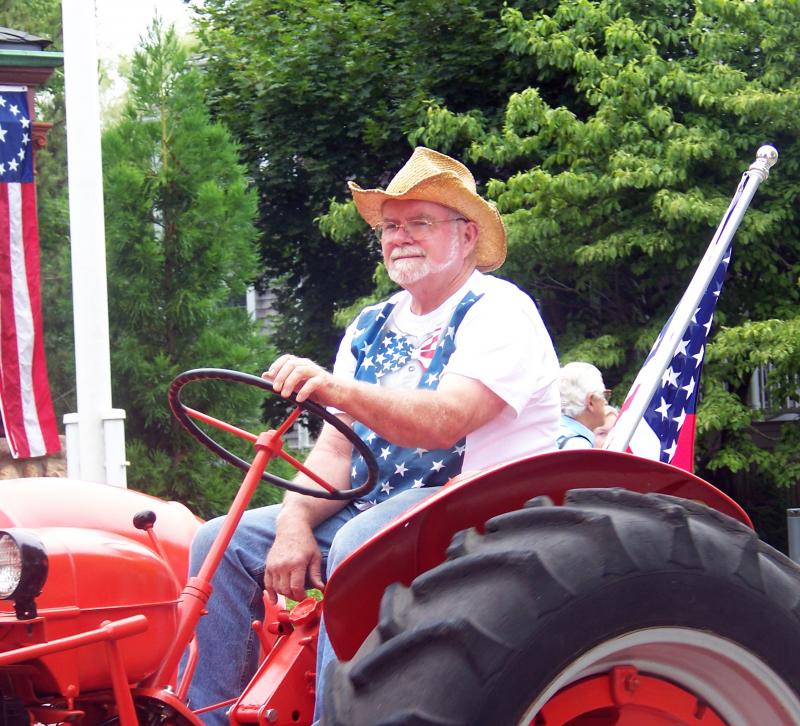 Tractors were popular in the parade this year and several people drove their John Deeres and Farmalls down Front Street. BY MATTHEW BERNAT